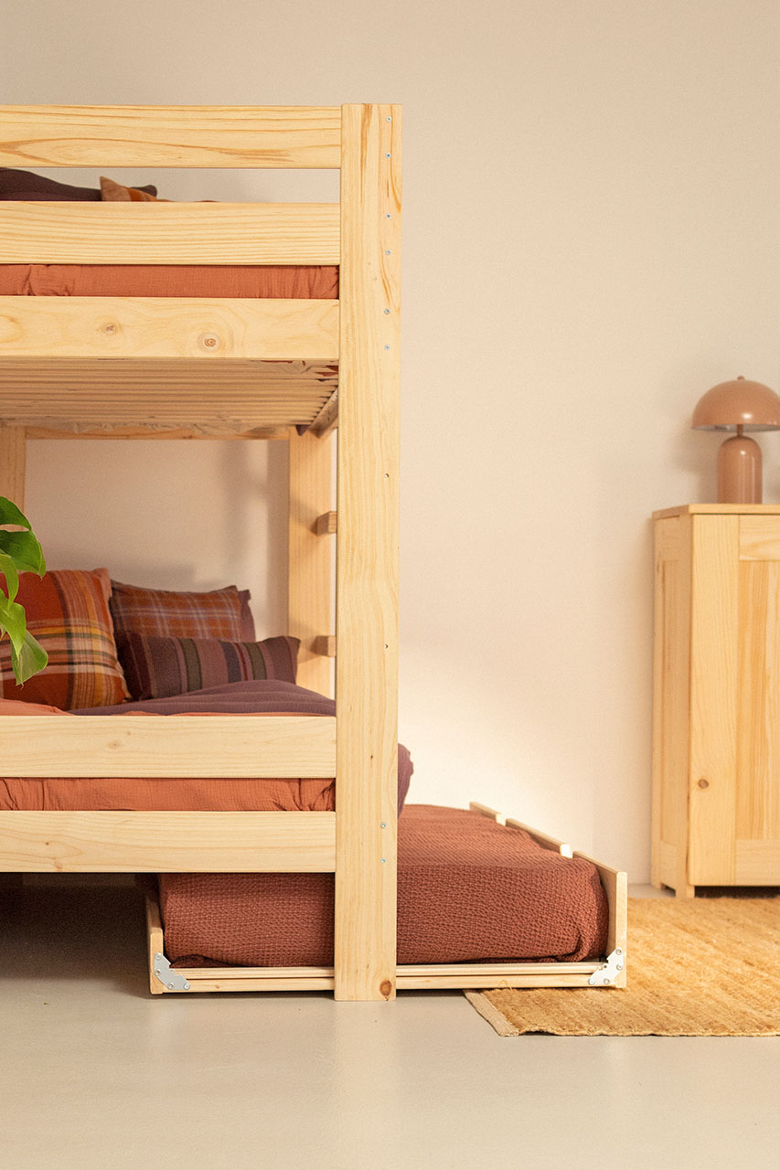 Imagen de ambiente 4 para:Cama nido de madera maciza de pino